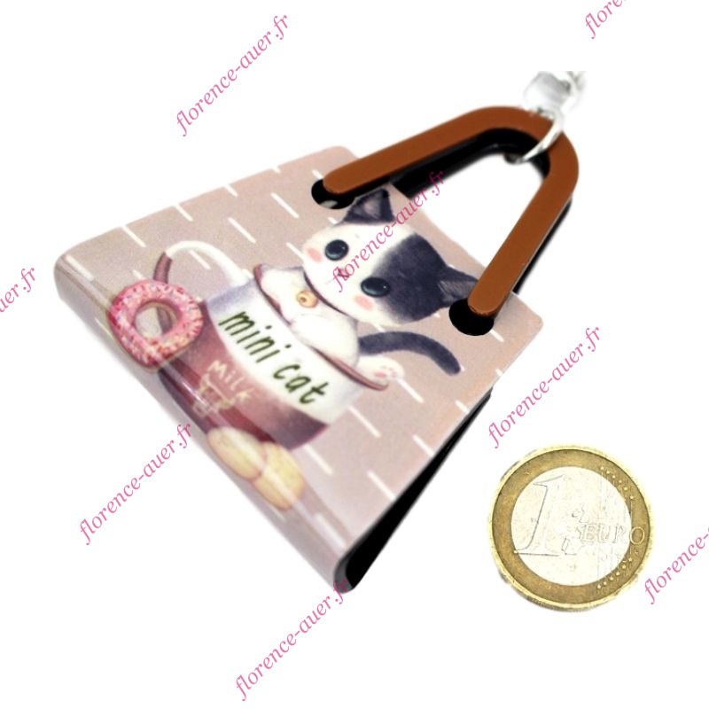 Porte-clés Berger Allemand - Cabochon Imprimé 2,6 Cm, Acier Inoxydable - Accessoire Mode, Idée Cadeau Pour Amoureux Des Chiens